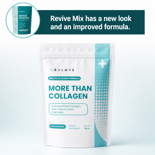 Revive Mix new look and improved formula transition